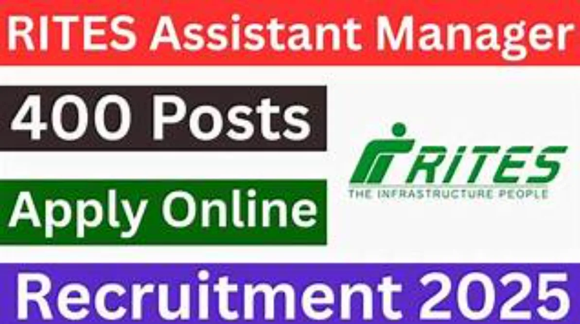 RITES Assistant Manager Bharti Online Form 2025